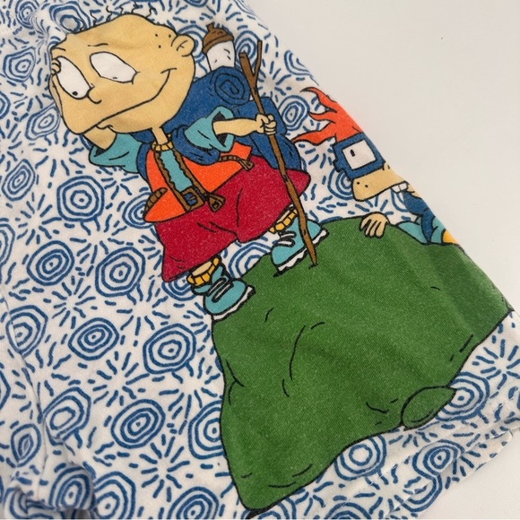 Vintage Rugrats Character Bike Shorts Girls Kids size 12 - Picture 2 of 5